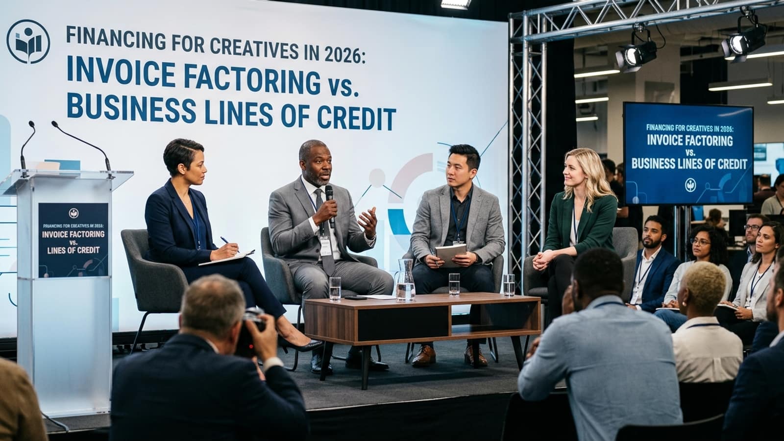 Illustration: Invoice Factoring vs. Business Lines of Credit: Which Wins in 2026?